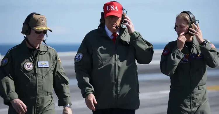 নিয়ম ভাঙলে সামরিক প্রতিক্রিয়া হবে ভয়াবহ: ট্রাম্পের হুঁশিয়ারি