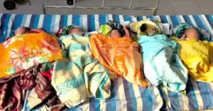 একসঙ্গে পাঁচ সন্তানের জন্ম, কাপাসিয়ায় আনন্দের জোয়ার