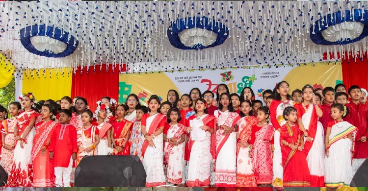 বর্ণিল আয়োজনে রাজশাহীতে উদ্যাপিত হলো বাংলা নববর্ষ