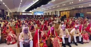 সিলেটে একসঙ্গে ৬৩ জোড়া তরুণ-তরুণীর যৌতুকবিহীন বিয়ে