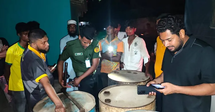 চুয়াডাঙ্গায় অবৈধভাবে ডিজেল মজুদ করায় ব্যবসায়ীকে জরিমানা