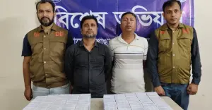 আশুলিয়ায় নেশাজাতীয় ইনজেকশনসহ গ্রেপ্তার ২