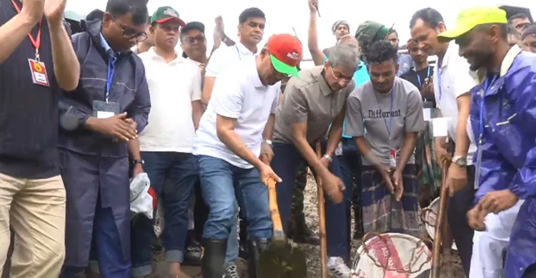 সিলেটে বাসিয়া নদী পুনঃখননের উদ্বোধন করলেন প্রধানমন্ত্রী