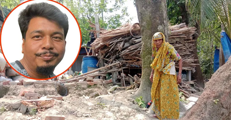 ভিটেমাটি হারিয়ে দোকানঘরে বৃদ্ধার মানবেতর জীবন