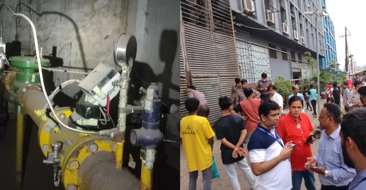 মিটার ইনডেক্সে ম্যাগনেট ব্যবহারের মাধ্যমে গ্যাস চুরি, মেসার্স আলিজান স্টীল ইন্ডাস্ট্রির সংযোগ বিচ্ছিন্ন