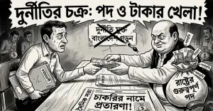 রাষ্ট্রের গুরুত্বপূর্ণ পদে নিয়োগ, পদোন্নতিতে আর্থিক চুক্তি নিয়ে প্রতারণা