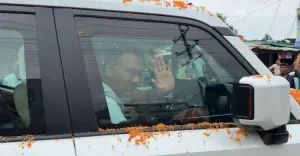 ১৯৭ কিলোমিটার পথ গাড়ি চালিয়ে বিভিন্ন কর্মসূচিতে অংশ নিলেন তারেক রহমান