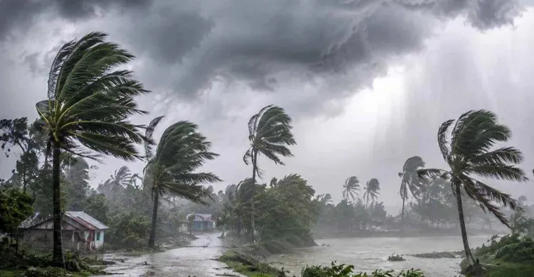 ১৪ জেলার ওপর ঝড়ো হাওয়ার আভাস