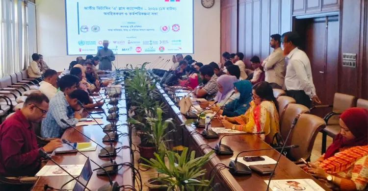 ডিএসসিসি এলাকায় ভিটামিন ‘এ’ প্লাস ক্যাম্পেইন: ২৮ জুন প্রায় ৬ লাখ শিশুকে খাওয়ানো হবে ক্যাপসুল