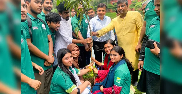 ঢাকা বিশ্ববিদ্যালয়ে দিনব্যাপী বৃক্ষরোপণ কর্মসূচি