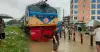 চট্টগ্রামে রেললাইনে পানি, এক হাজার যাত্রী নিয়ে আটকা পর্যটক এক্সপ্রেস