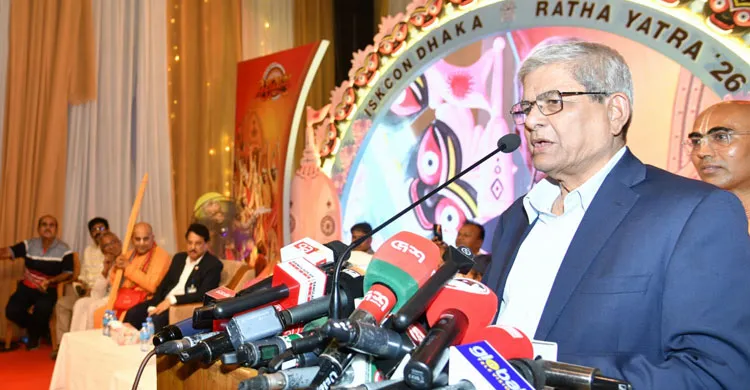 রথযাত্রা মহোৎসবের উদ্বোধন, সম্প্রীতি ও জাতীয় ঐক্যের আহ্বান স্থানীয় সরকারমন্ত্রীর