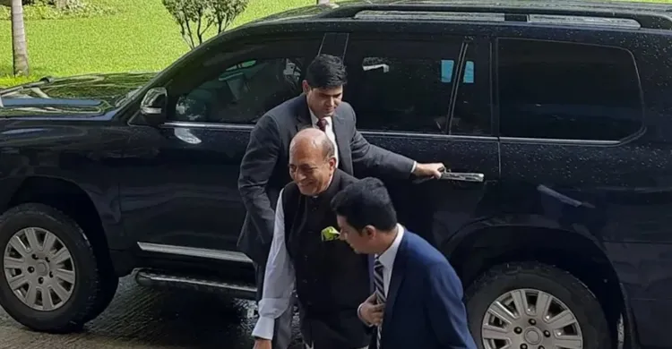 পররাষ্ট্রমন্ত্রী সঙ্গে ভারতের হাইকমিশনার  সৌজন্য সাক্ষাৎ