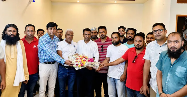 তাড়াইলে যুবদলের কেন্দ্রীয় নেতা জিএম সবুজকে বর্ণাঢ্য সংবর্ধনা