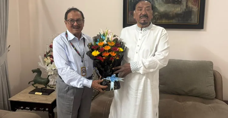 ভারপ্রাপ্ত রাষ্ট্রপতির সঙ্গে ভোলা জেলা পরিষদ প্রশাসকের সৌজন্য সাক্ষাৎ