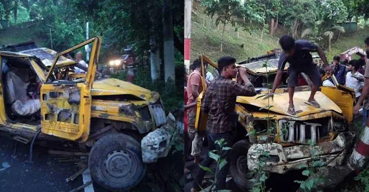 রাঙ্গামাটিতে পিকআপ নিয়ন্ত্রণ হারিয়ে নিহত ৪, আহত ২