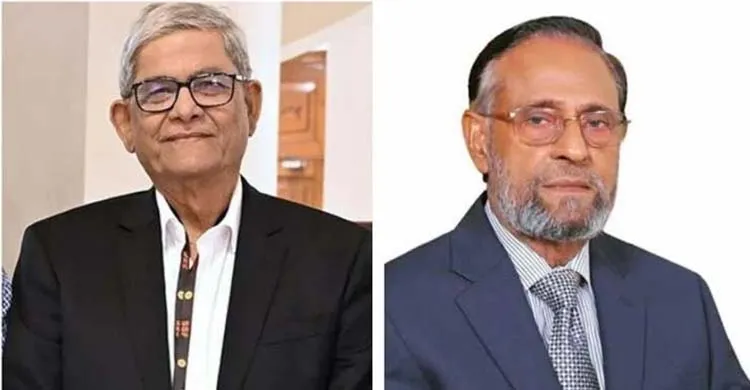 লড়াইয়ে মেতেছেন মির্জা ফখরুল ও অলি আহমদ