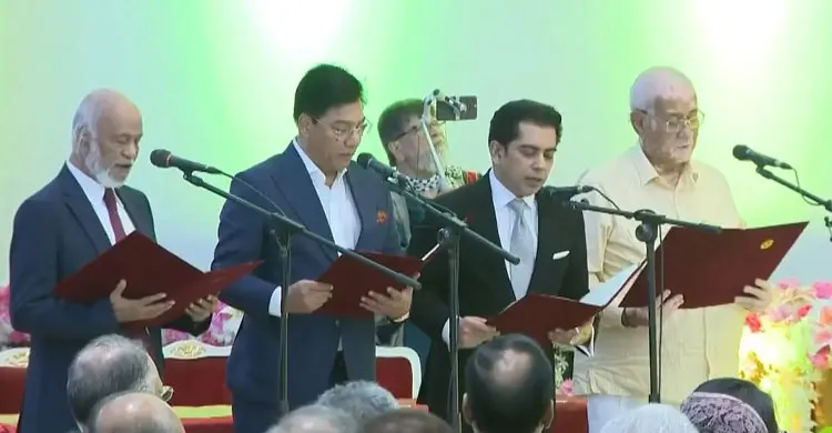 কলেবর বাড়ল মন্ত্রিসভার, শপথ নিলেন চার মন্ত্রী ও দুই প্রতিমন্ত্রী