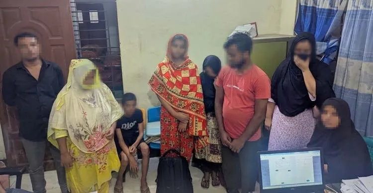 ভারতে অবৈধ অনুপ্রবেশের সময় জৈন্তাপুরে নারী-শিশুসহ আটক ৮