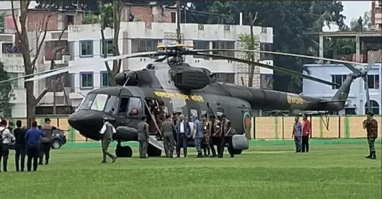 ঠাকুরগাঁওয়ে পৌঁছেছেন রাষ্ট্রপতি মির্জা ফখরুল