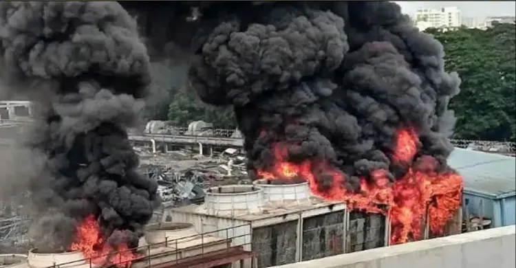 মহাখালীতে ভবনে লাগা আগুন নিয়ন্ত্রণে