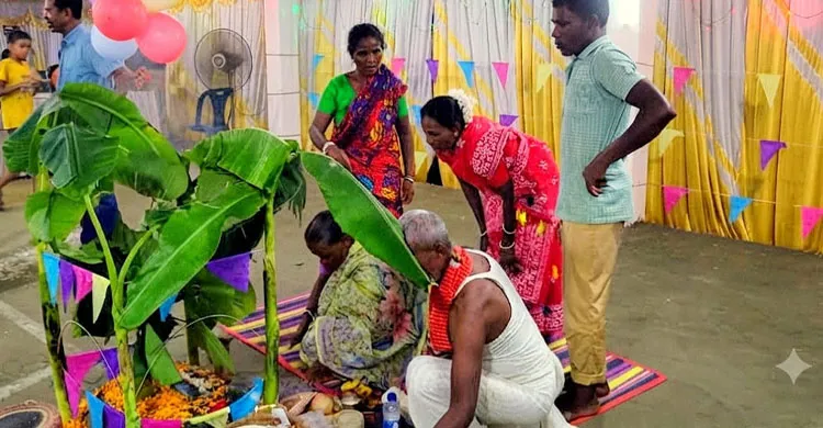 ঠাকুরগাঁওয়ে ক্ষুদ্র নৃগোষ্ঠীর বৃহৎ ধর্মীয় উৎসব পালিত