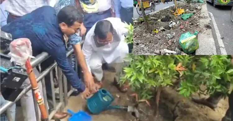 ধোলাইখালে ময়লার স্তূপ ঠেকাতে ‘সবুজ লড়াই’