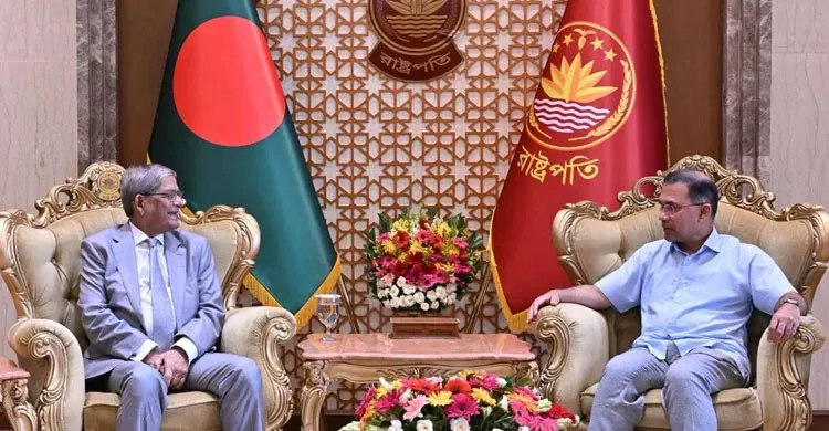 বঙ্গভবনে রাষ্ট্রপতির সঙ্গে প্রধানমন্ত্রীর সাক্ষাৎ