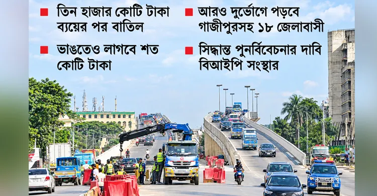 বিআরটি প্রকল্প নিয়ে তুঘলকি কাণ্ড